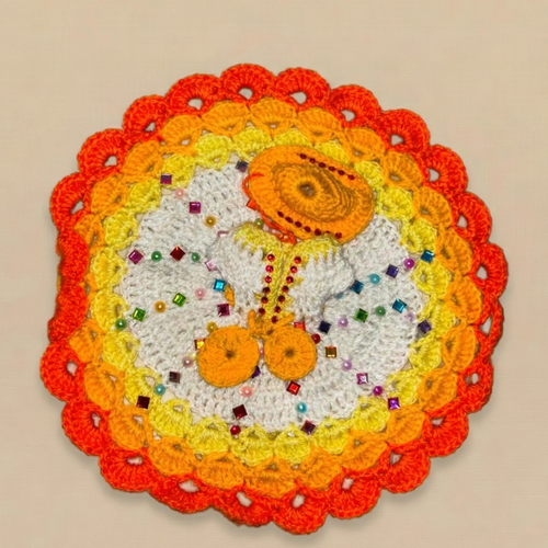 Woollen Dress for Thakur Ji (Multicolor)