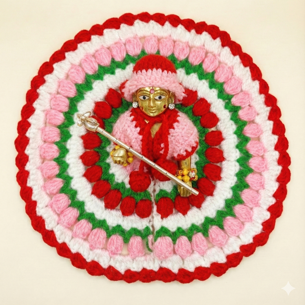 Woollen Dress for Thakur Ji(Multicolor)